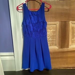 Royal Blue Dress